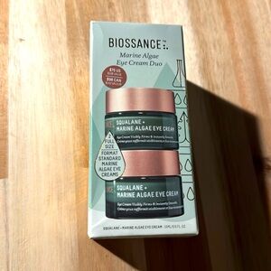 Unopened and sealed Biossance marine algae cream duo